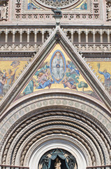 Obraz premium Cathedral of Orvieto. Umbria. Italy.
