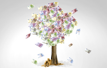 Obraz na płótnie Canvas Money Tree