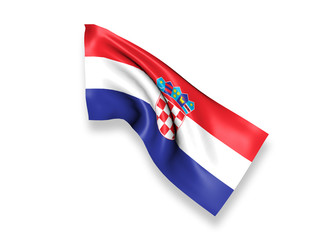 Croatia Waving Flag
