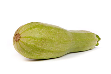 Courgette/zucchini. Isolated on white.