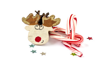 Decorative christmas composition