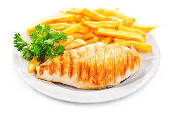 Grilled chicken breast