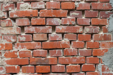 Obraz premium red brick wall