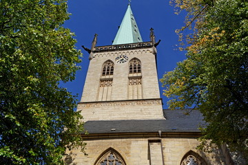 Evangelische Stadtkirche in UNNA ( bei Dortmund )