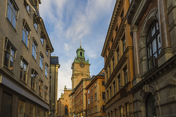 Obraz premium Storkyrkan cathedral,the Great Church, Stockholm,Sweden