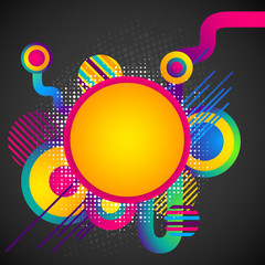 Colorful Circular Background