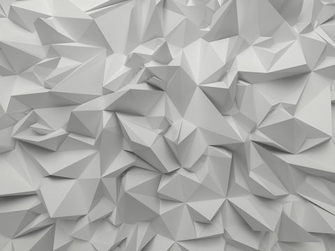 abstract white crystallized background