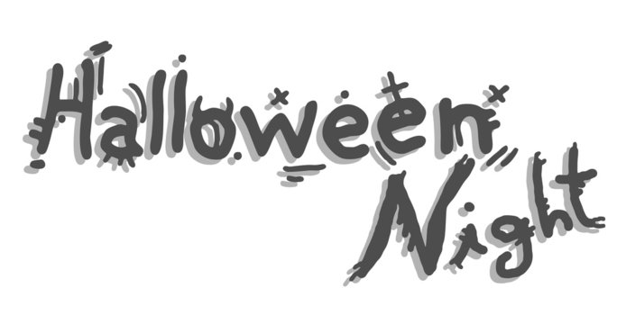 Halloween night message