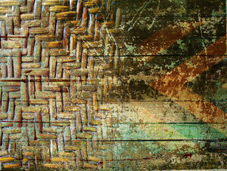 abstract the old grunge wall for background