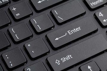 Computer keyboard enter