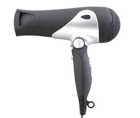 Hair dryer isolated