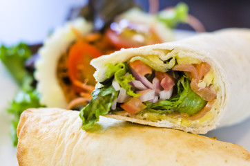 wrap sandwich