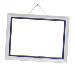 Retro frame at string