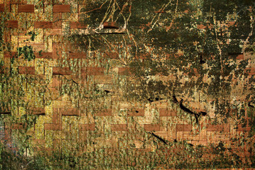 abstract the old grunge wall for background