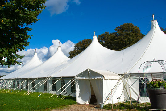 Large White Party Tent