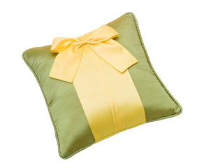 Nice and beautiful cushion with bow