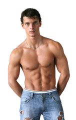 Fototapeta premium Young Muscular Man