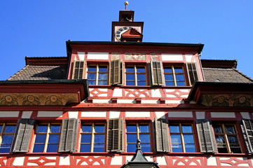 Rathaus von STEIN AM RHEIN / SCHWEIZ