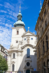 Fototapeta na wymiar St Havel Church, Prague, Czech Republic