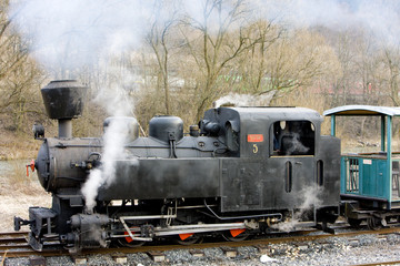 steam locomotive n. 5, Cierny Balog, Slovakia