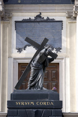 Obraz premium Holy Cross Church, Warszawa, Poland