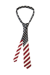 American flag necktie