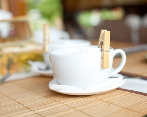 tea cup with the pin