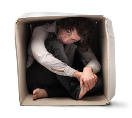 Crouched in a Box