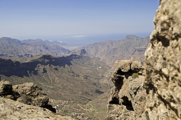 Gran Canaria, Berglandschaft.