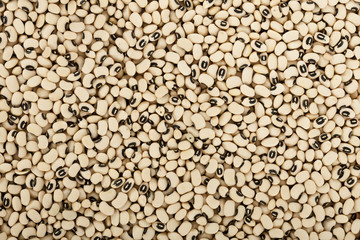 Black eyes peas beans background texture