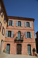 The town hall in Roussillon, Provence