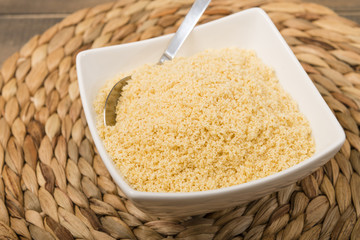 Farofa - Manioc flour cooked with butter. Brazilian side dish