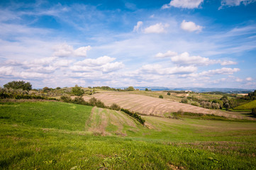 Tuscan countryside landscape