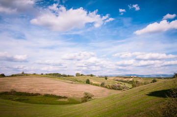 Fototapeta na wymiar Tuscan countryside landscape