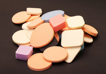 Variety Cosmetic Sponges