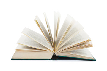 Opened book