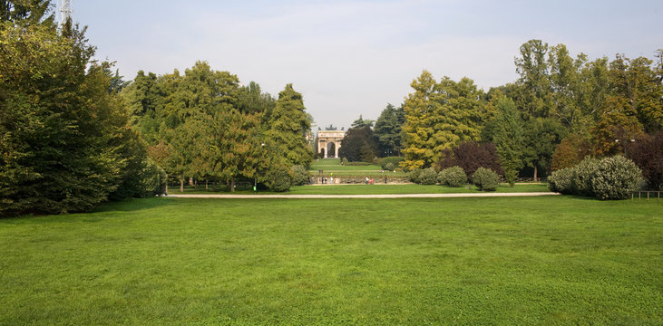 Giardini di Milano Arco della Pace