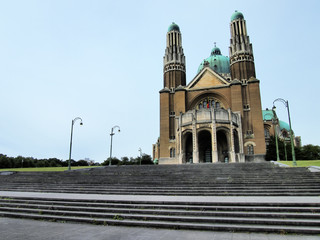 Obraz premium National Basilica of the Sacred Heart, Brussels, Belgium