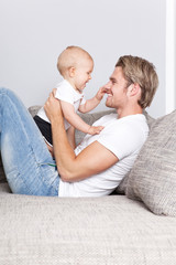 auf der couch