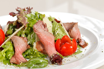 Salad with meat