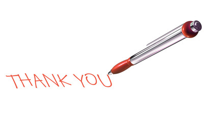 Kugelschreiber Thank you