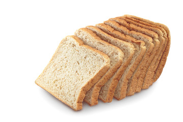 fresh whole wheat bread slice