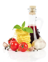 Italian pasta ingredients