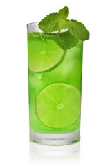 Drink with lime