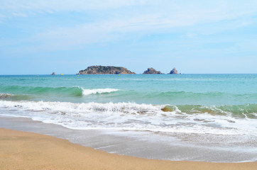 Vista de las Islas Medas. Estartit.