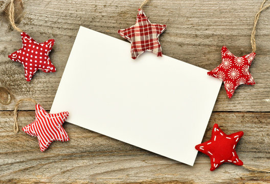 Hintergrund mit gen&auml;hten Weihnachtsternen