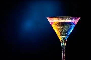 Foto auf Acrylglas Cocktail bunter Cocktail