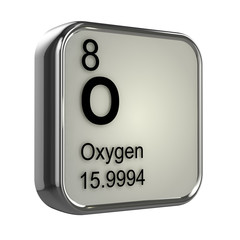 3d Periodic Table - 8 Oxygen