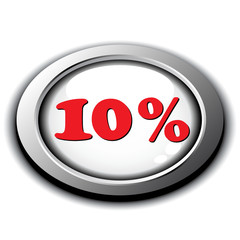 10 PERCENT ICON