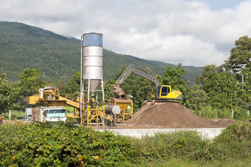 Mobile Concrete Mixer Plant